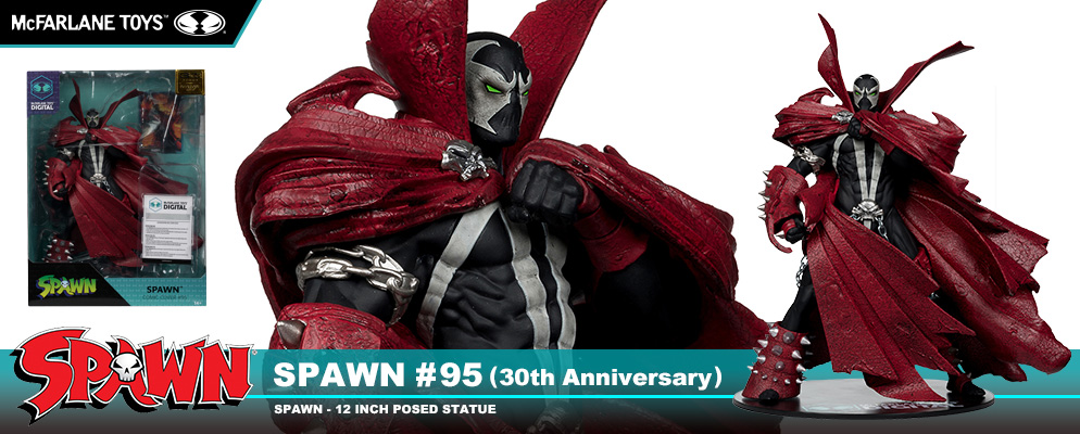 スポーン』12インチ・ポーズドスタチュー Spawn #95（30周年） | 株式