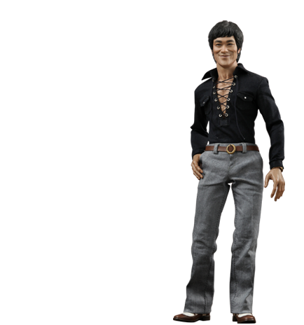 マイコン】1／6スケールフィギュア ブルース・リー（カジュアル版