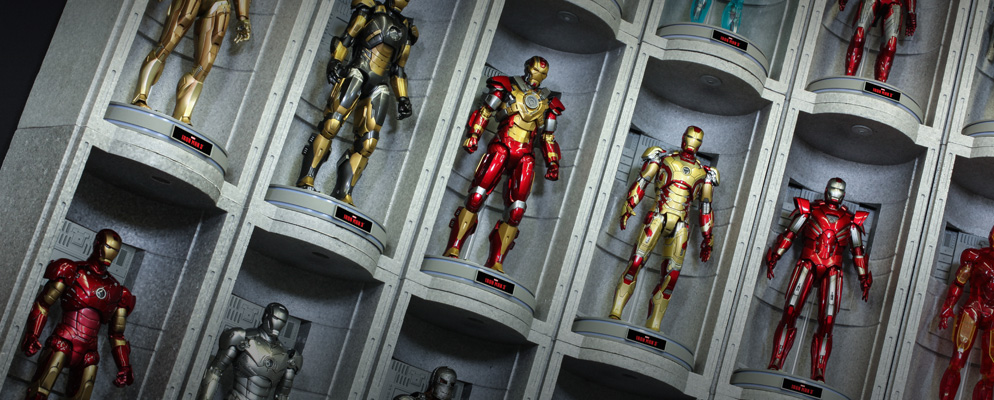 ムービー・マスターピース】『アイアンマン3』1／6スケールジオラマ