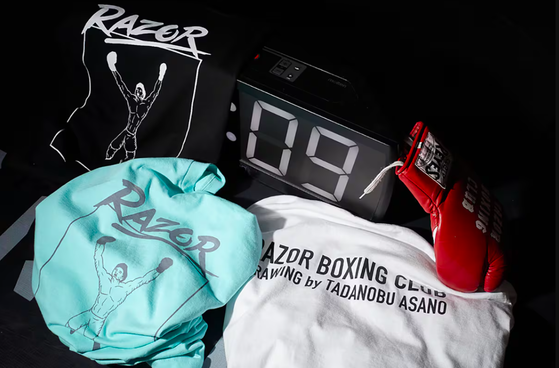 浅野忠信が描き下ろし作品を提供。ボクシングをアーティスティックに