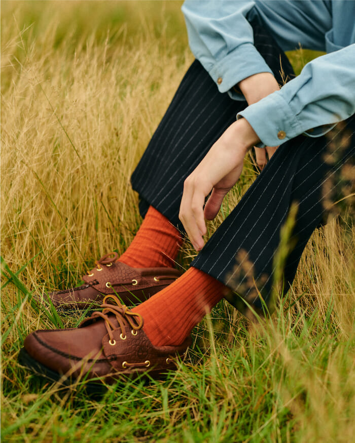 ユナイテッドアローズが別注したティンバーランドのモカシン。品のある