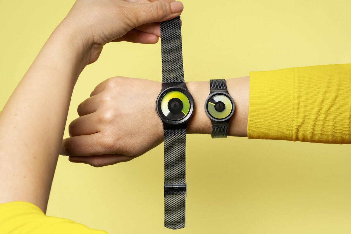 針も文字盤もない腕時計。唯一無二のデザインを展開するジーロが、全9