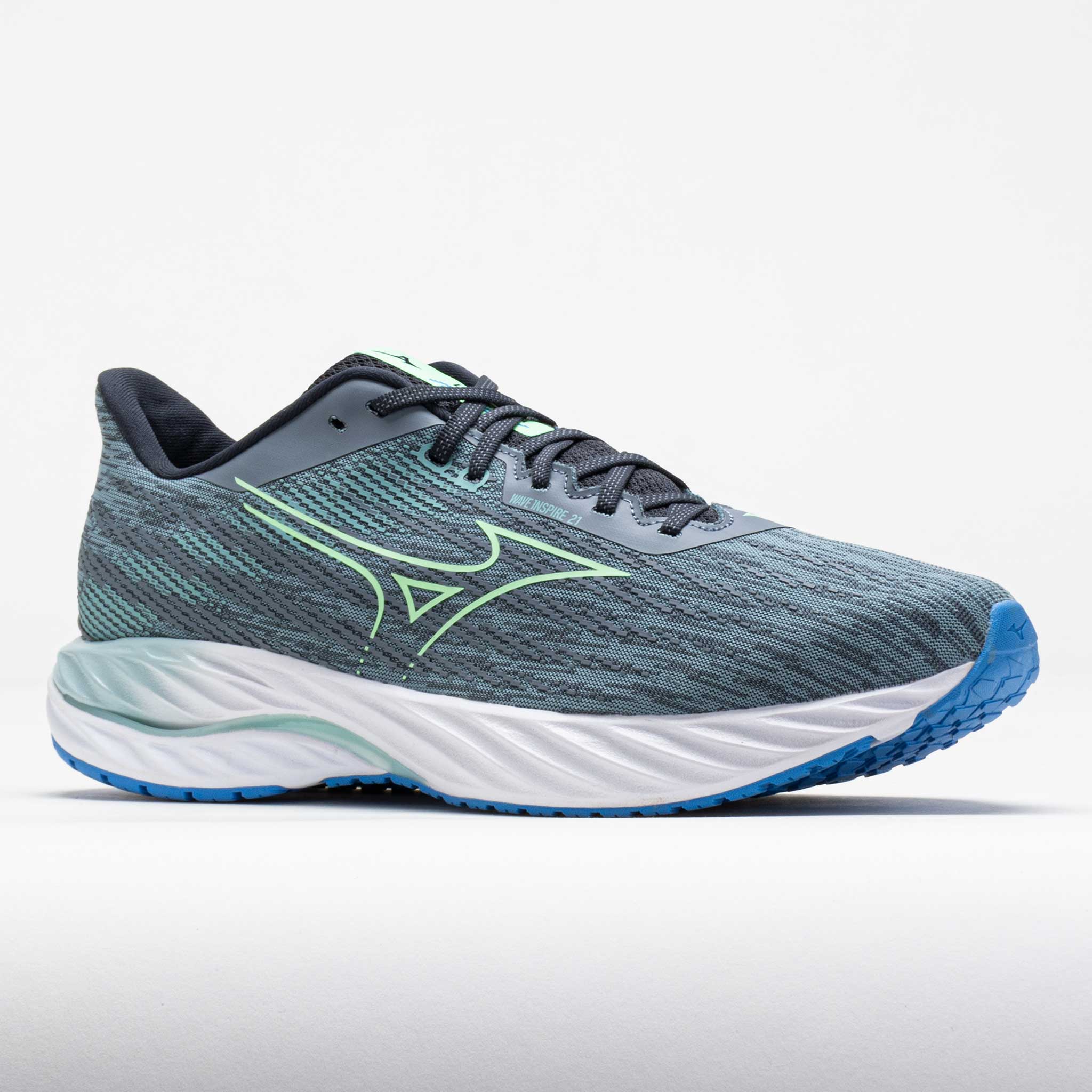 Mizuno Wave Inspire 21 Men's Tradewinds/Neo Mint – Holabird Sports