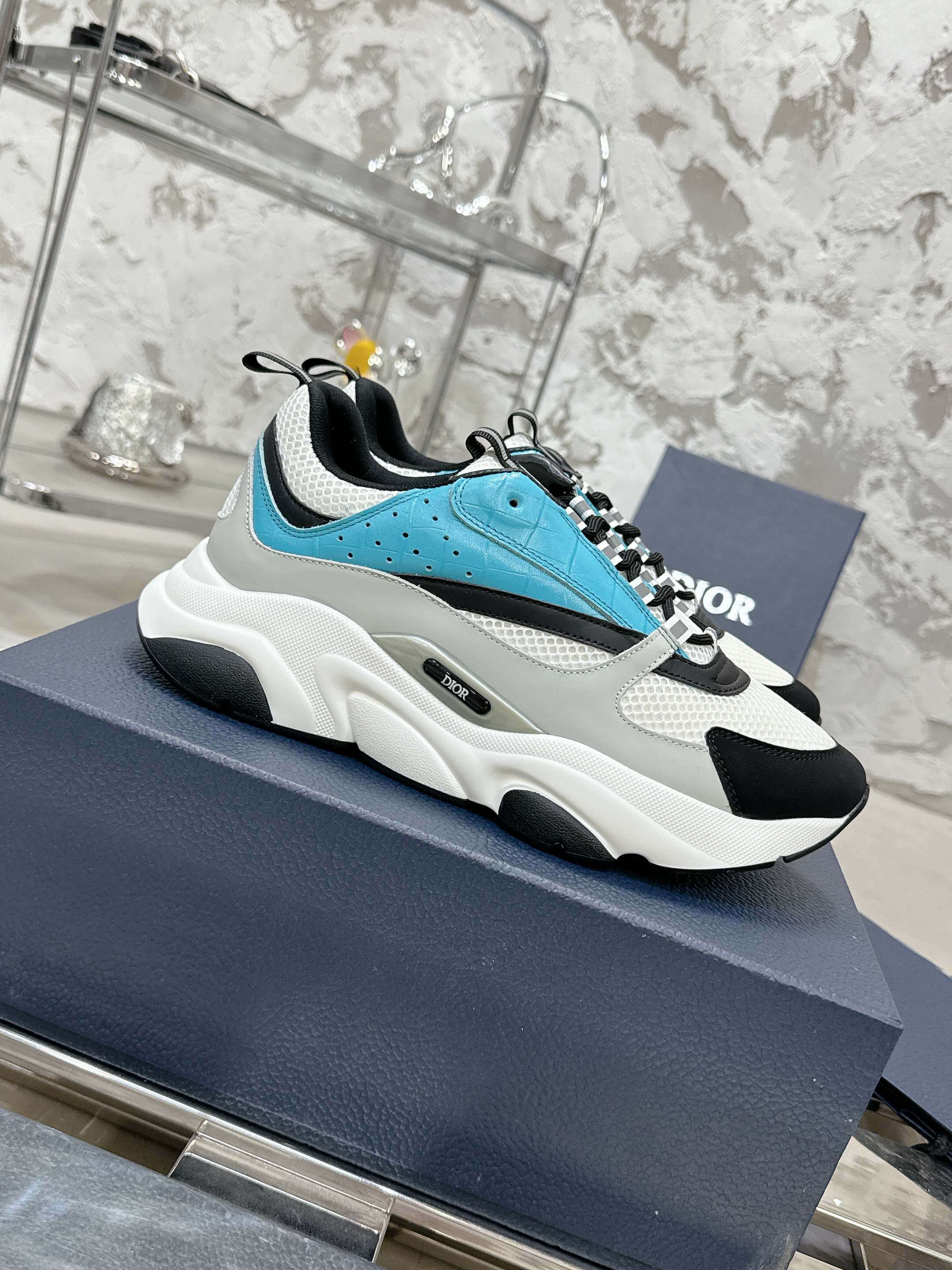 Dior B22 Light Blue Corc Sneaker – HolloMen