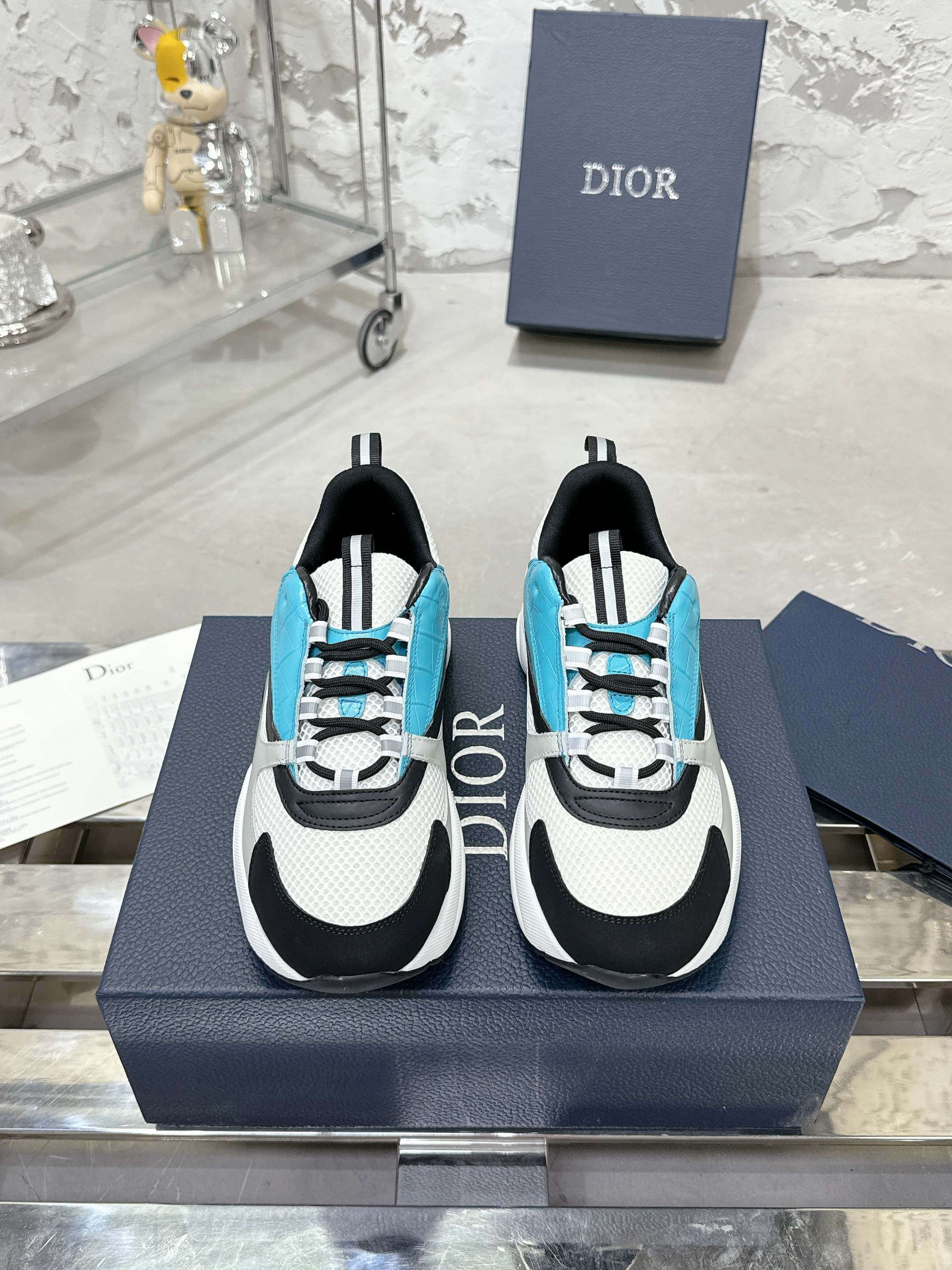 Dior B22 Light Blue Corc Sneaker – HolloMen