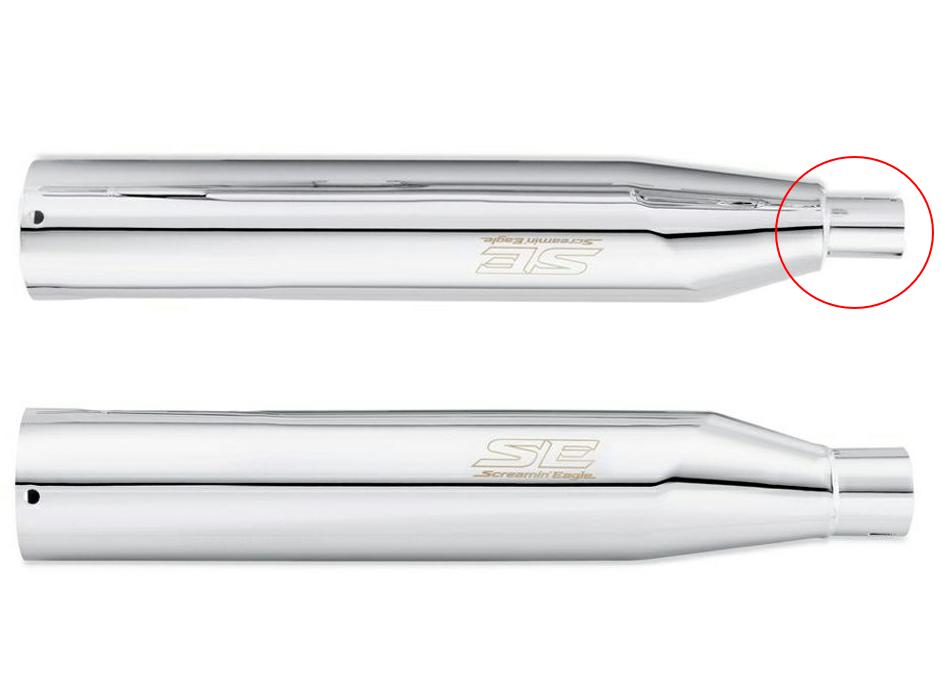 ハーレー、ツーリングは2017年式でマフラーの適合が変わった