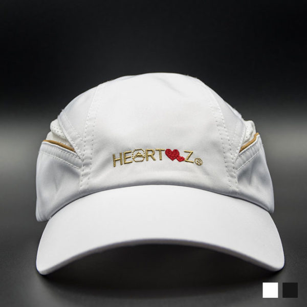 在庫限り】ランニングキャップ ホワイト／ブラック | 株式会社ハーツ