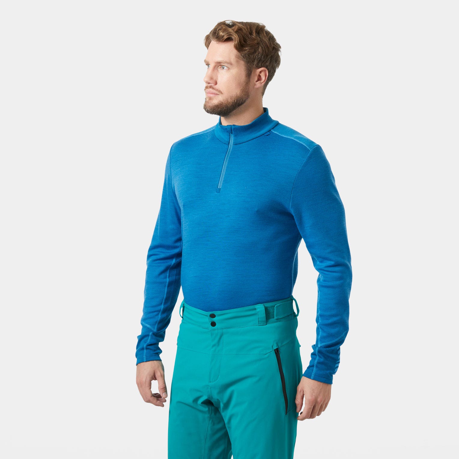 Men's Lifa Merino Midweight 1/2 Zip Base Layer | Helly Hansen Canada