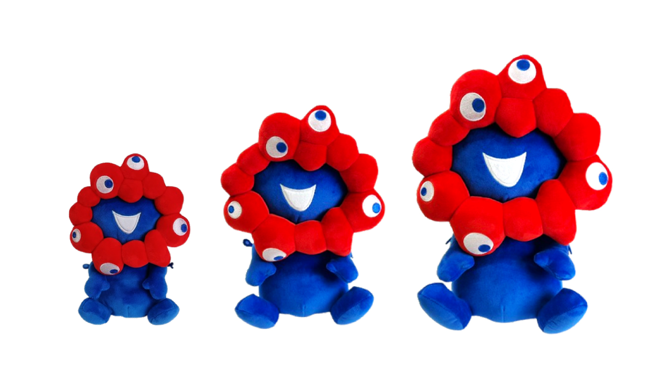 2025大阪・関西万博】EXPO2025 ミャクミャク お手玉風ぬいぐるみ（S/M