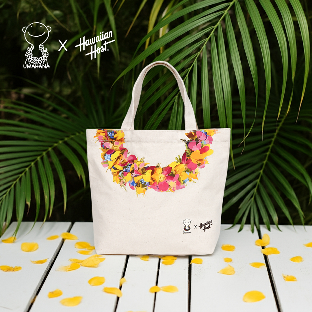 UMAHANA × Hawaiian Host レイトートバッグうめだ阪急「ハワイフェア