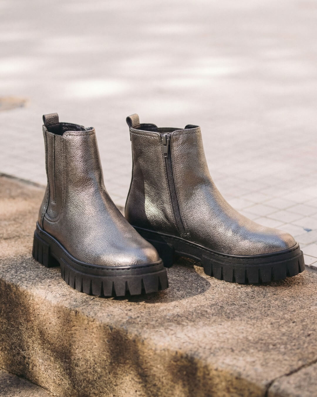 52521】メタリックサイドゴアブーツ｜HAYASHIGO ONLINE SHOP -ハヤシゴ