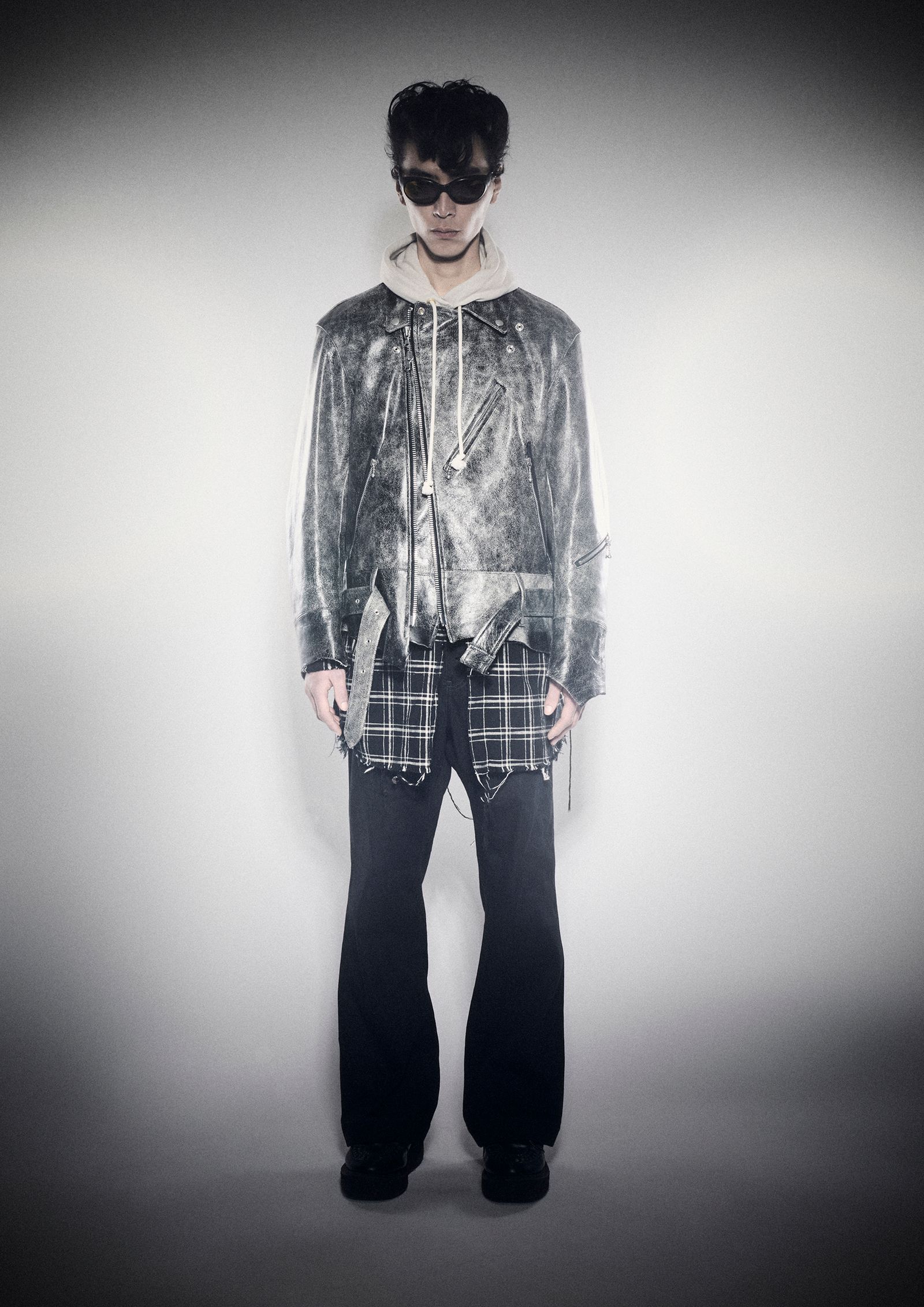 Azuma - EDGE MOTORCYCLE JACKET / レザー ライダースジャケット