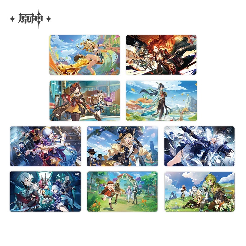 原神 キービジュアル デスクマット マウスパッド（30種類）｜HAKUTEA