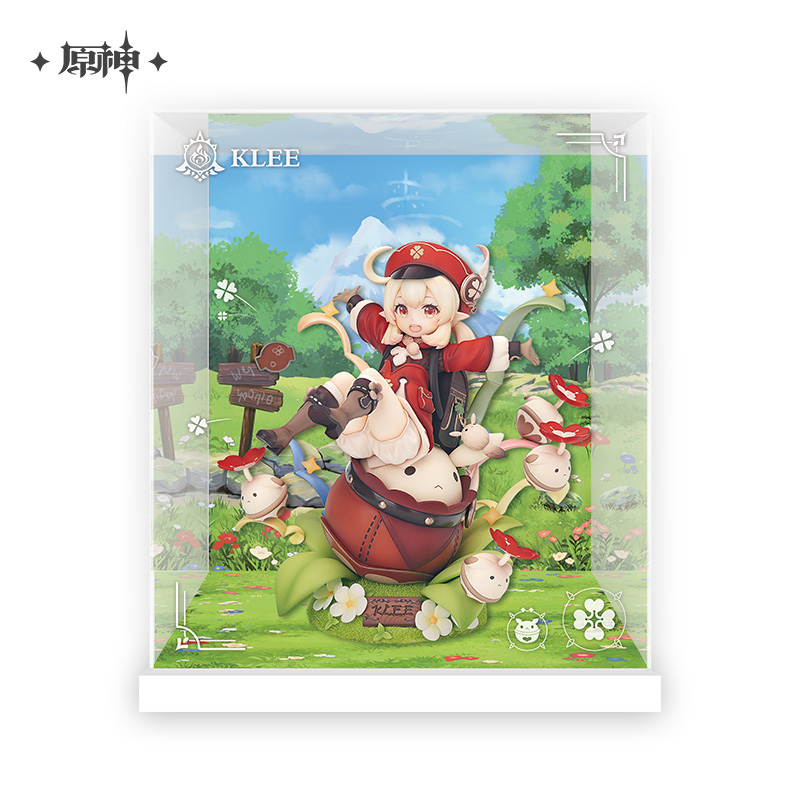 原神 クレー・火花騎士 1/7フィギュア展示ケース｜HAKUTEA