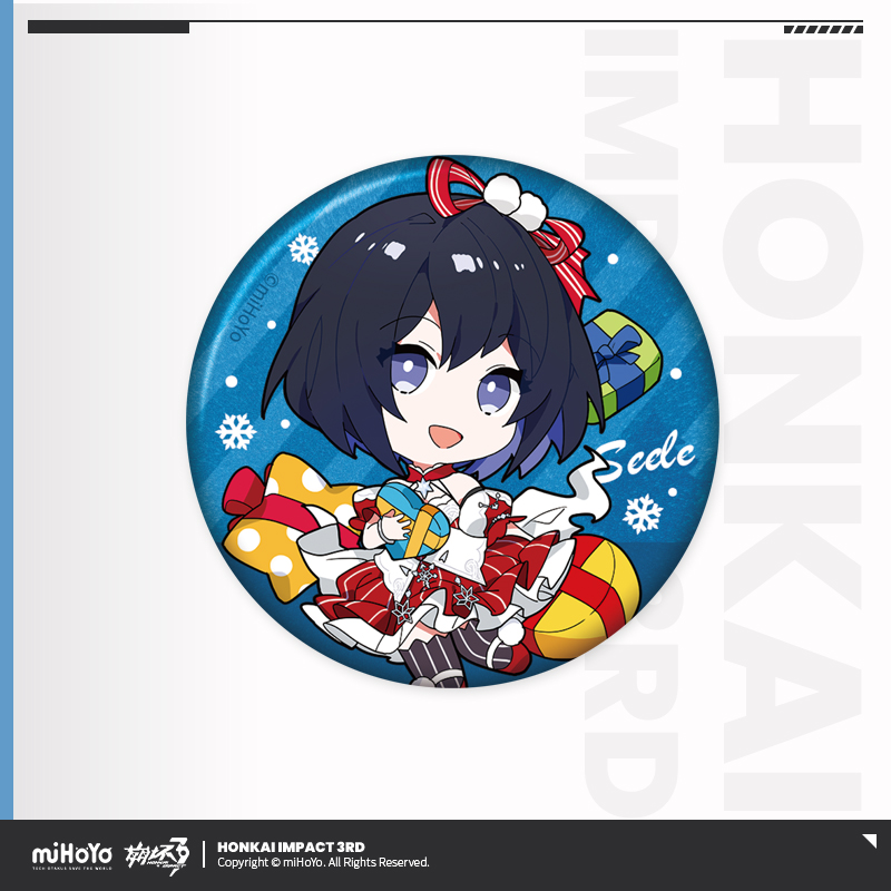 3rd 15pt】崩壊3rd 新雪奇礼 缶バッジ - HAKUTEA