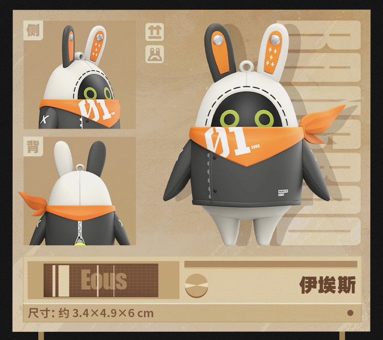 ZZZ 49pt】ゼンレスゾーンゼロ ボンプ フィギュアキーホルダー Vol.2