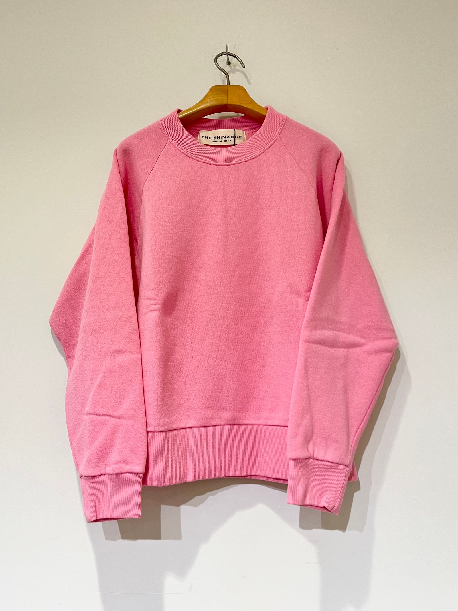 THE SHINZONE - COMMON SWEATSHIRT / コモンスウェット / ピンク