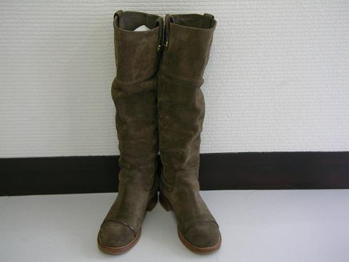 Hanakoya事例集 詳細：ルイ・ヴィトン スウェードブーツのカビ除去