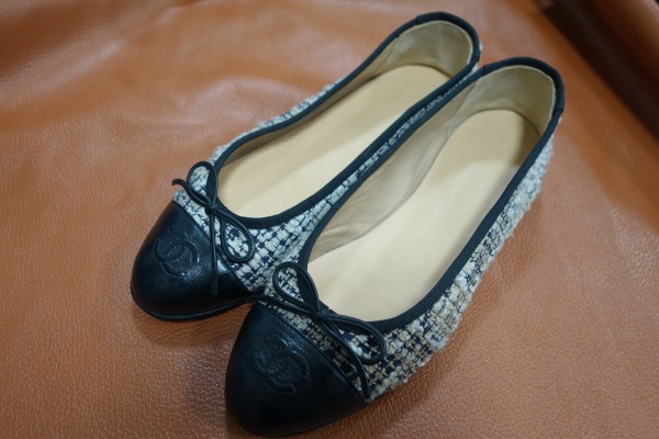 Hanakoya事例集 詳細：シャネルツイードバレリーナシューズ：CHANEL
