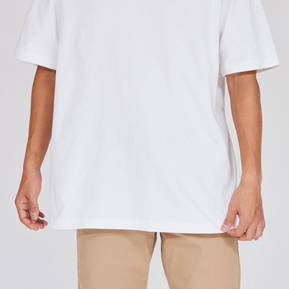 大きいサイズ ビーフィーTシャツ ホワイト | ヘインズの公式通販サイト