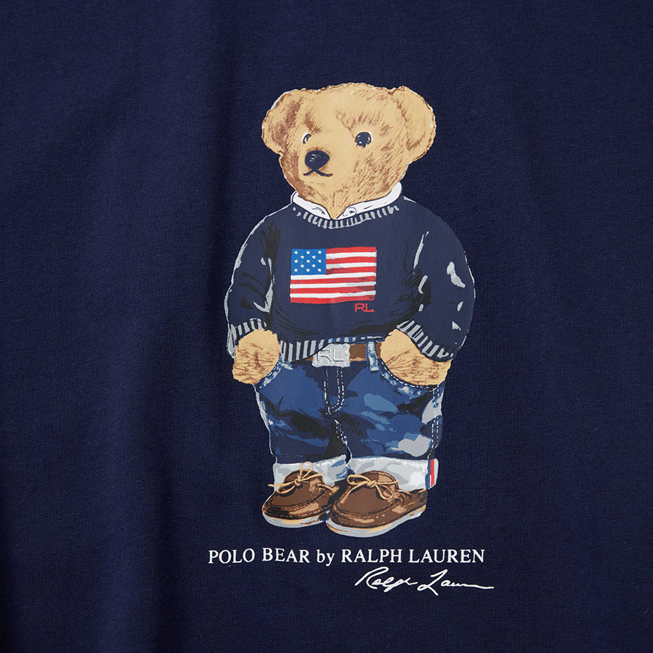 スリープウェアセット コアフラッグセーターベア ネイビー | ポロ