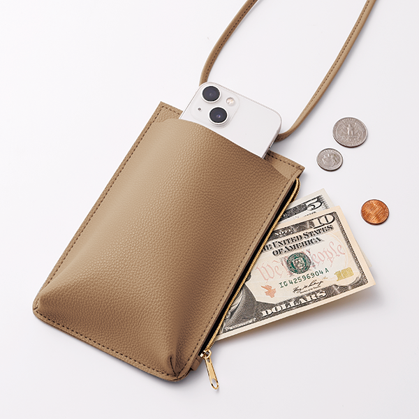 パリューレ スマホショルダーバッグ【最安値404円】｜ノベルティ・記念