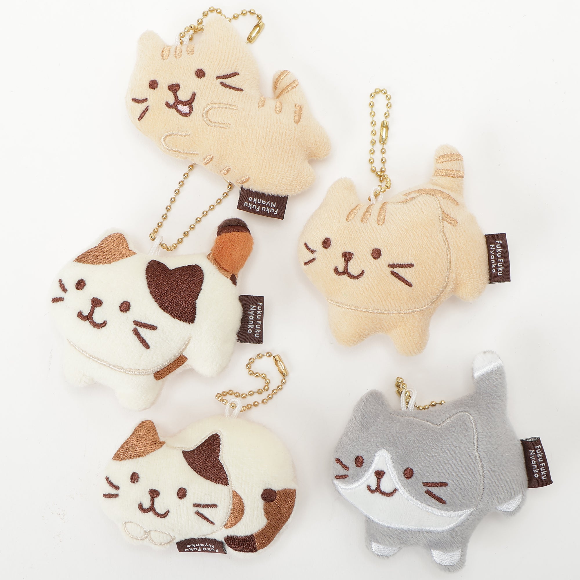 ふくふくにゃんこ 2Dイラストチャーム – HAPiNS online shop