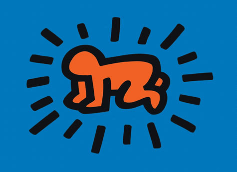 Radiant Baby from Icons series) | Keith Haring