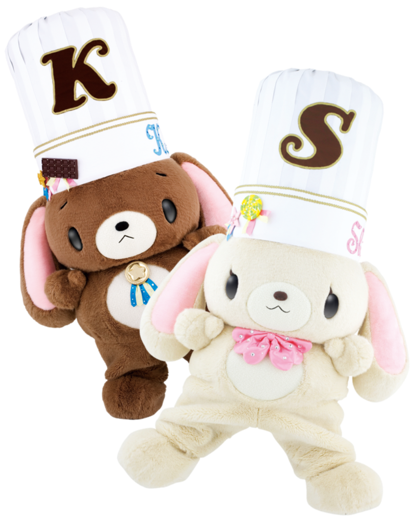 シュガーバニーズ(しろうさ くろうさ)｜ハーモニーランド