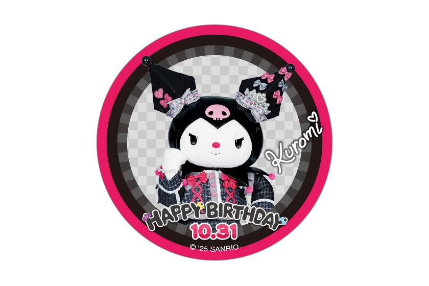 クロミ バースデーグッズ ホログラム缶バッジ｜ショップ・グッズ