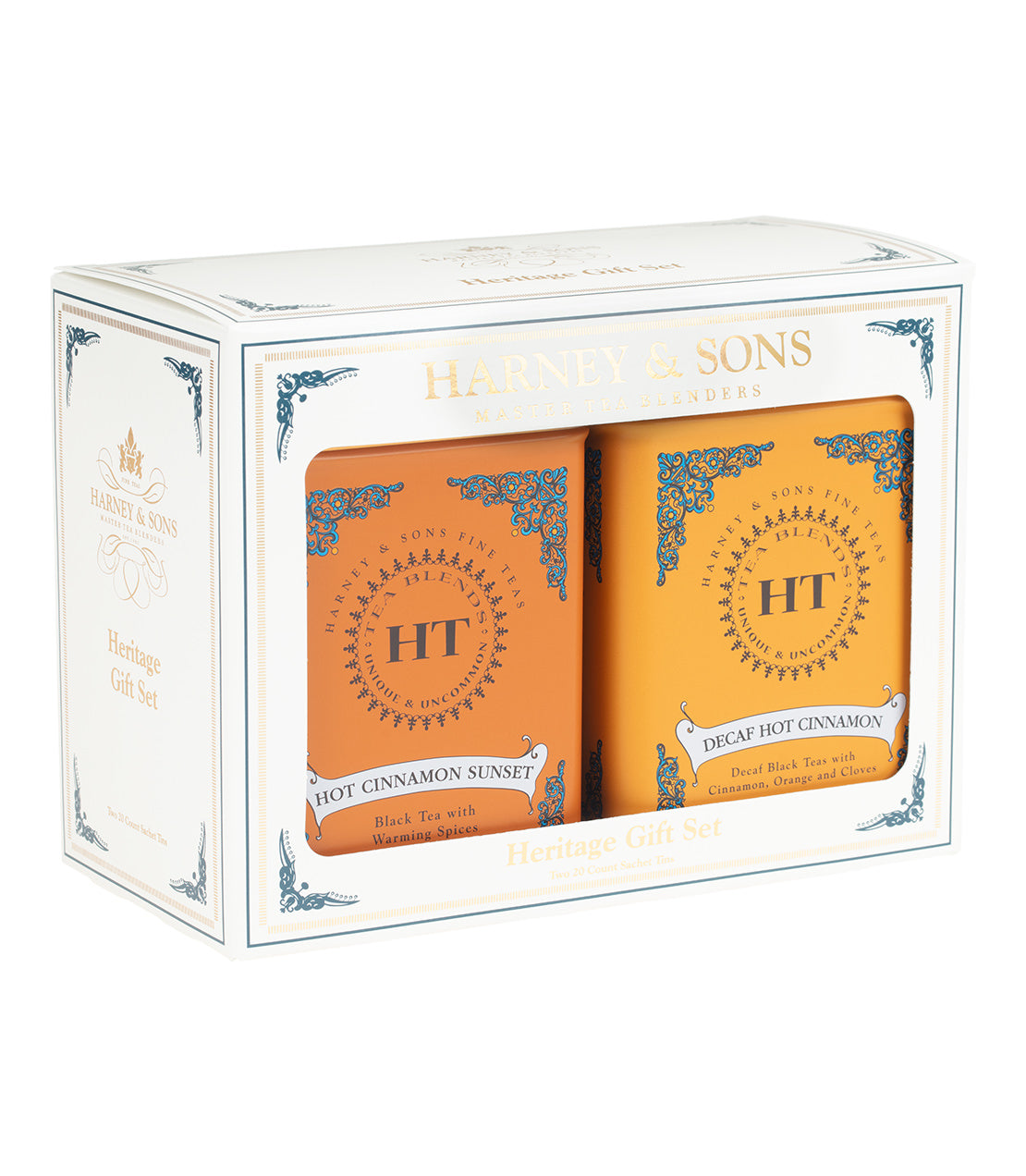 Heritage Gift Set: Hot Cinnamon Sunset & Decaf Harney & Sons
