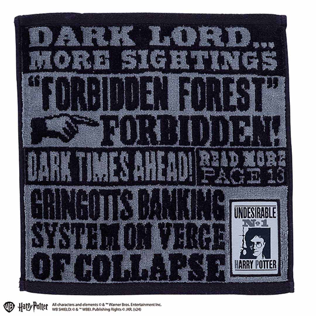 ハリー・ポッター「日刊予言者新聞」ミニタオル | ハリー・ポッター