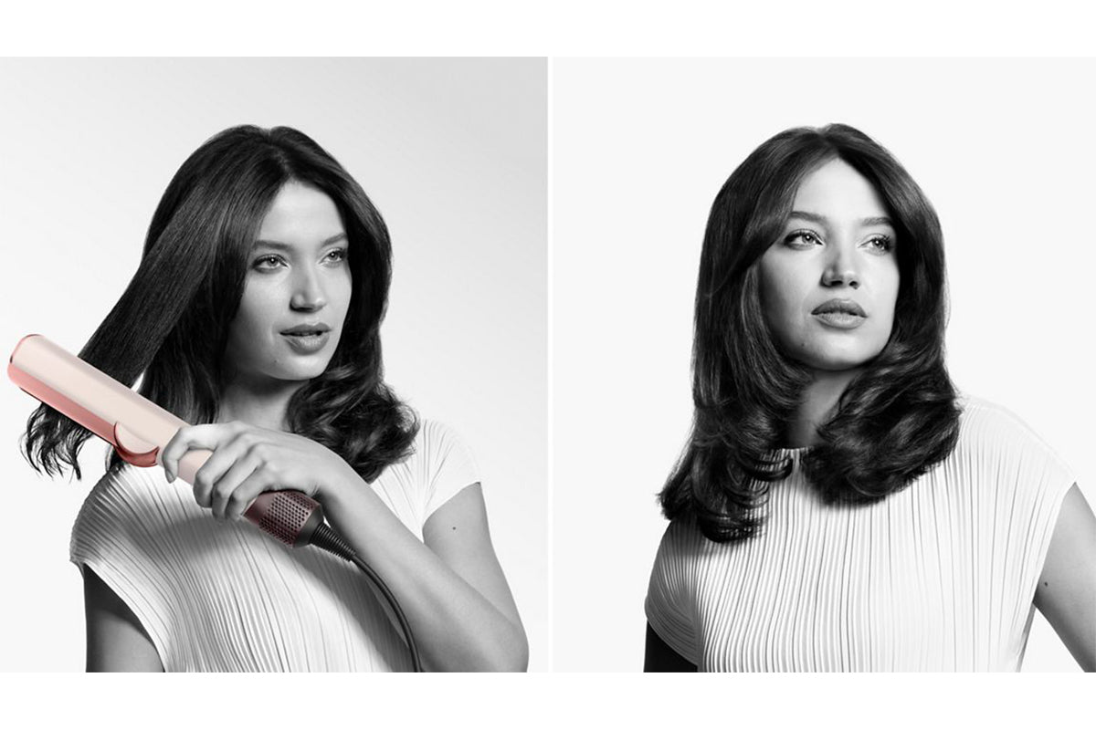 Dyson Airstrait Hair Dryer and Straightener | 143346-01 | Amber Silk