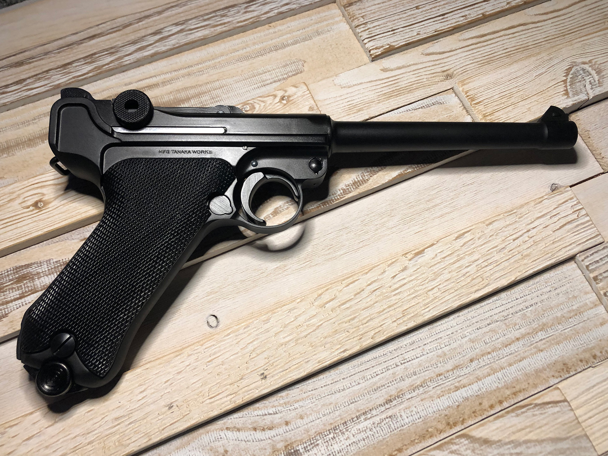 タナカワークス ルガー P08 R-Type ガスブローバック 4インチ & 6