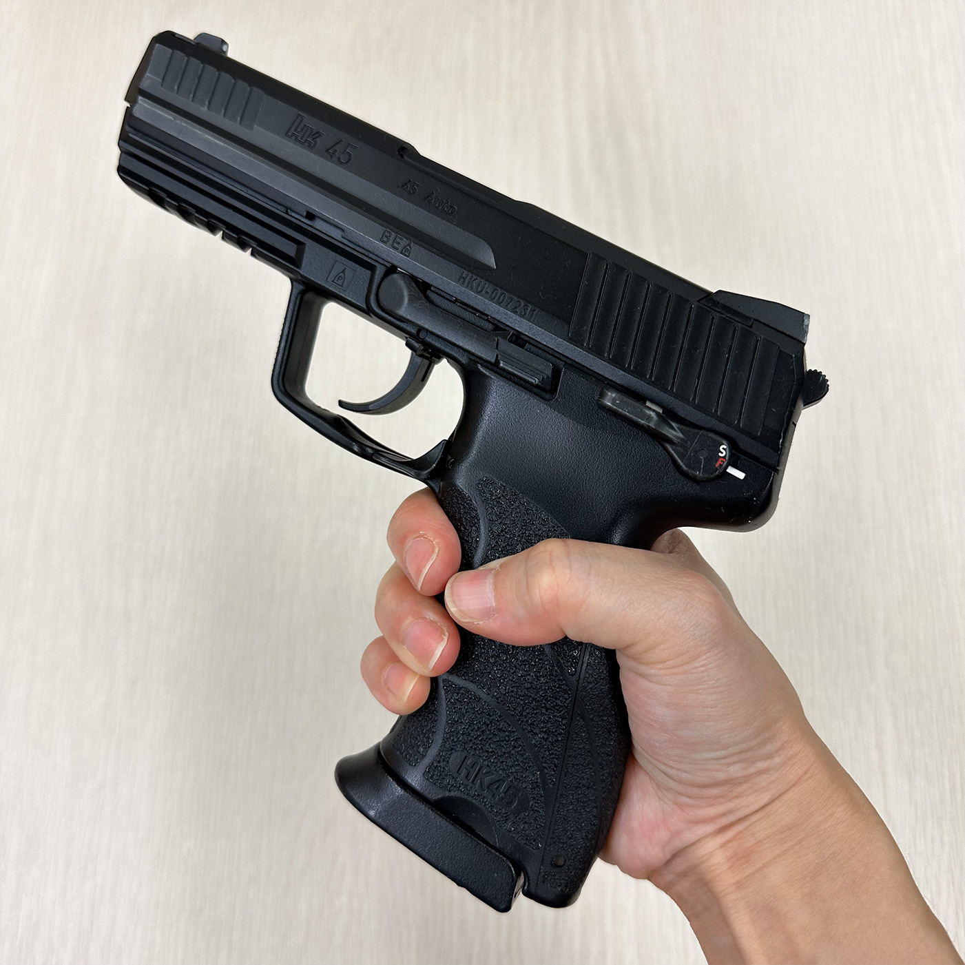 東京マルイ HK45 ガスブローバックハンドガン を触ってみた！