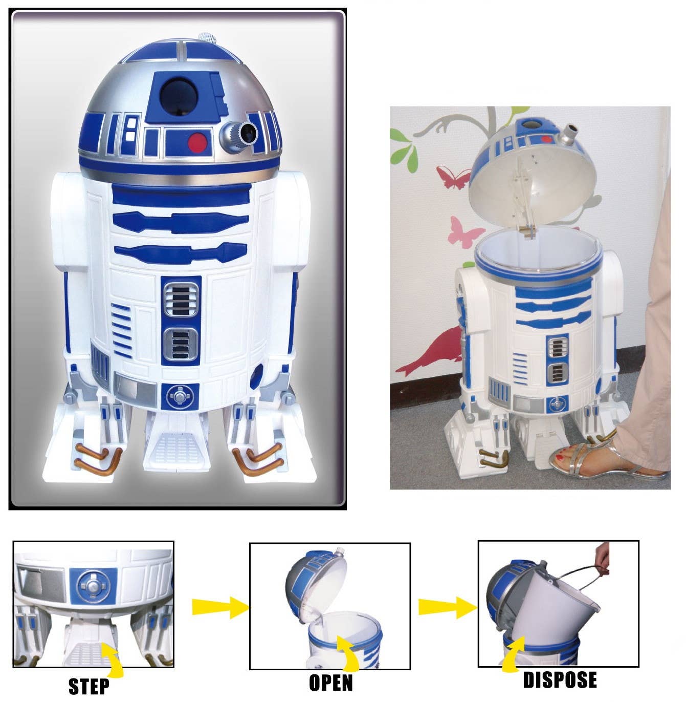 Star Wars: R2-D2 Wastebasket | HLJ.com
