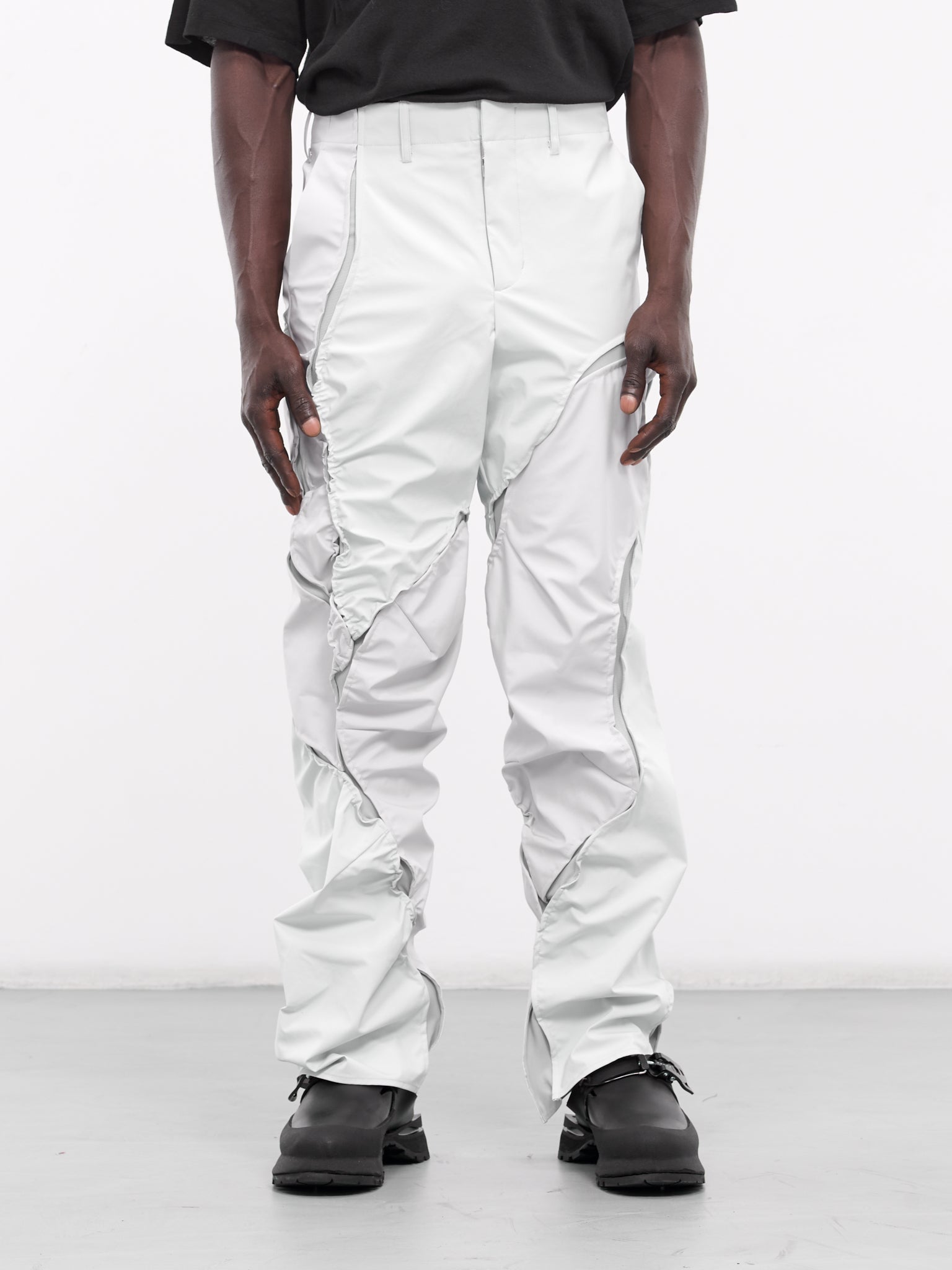 ウェア blhlc Logo Mesh Long Pants (off white) blhlc Logo Mesh Long