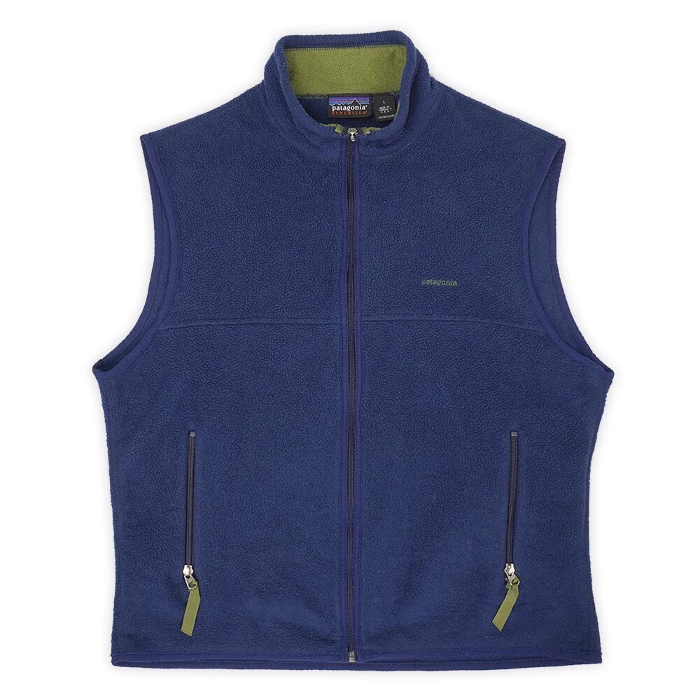 Patagonia ネイビー フリース ベスト patagonia フリースベスト
