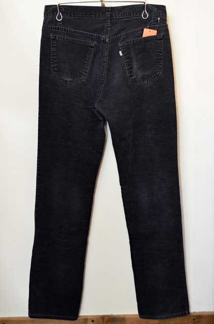 80's Levi's 519-1558 コーデュロイパンツ “ブラック”PT-220｜VINTAGE