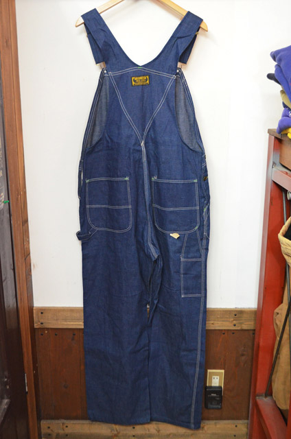 60's WASHINGTON DEE CEE デニムオーバーオール ?NO WASH”pt-321