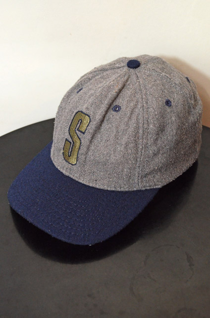 80's OLD STUSSY WOOL CAP - used&vintage box Hi-smile