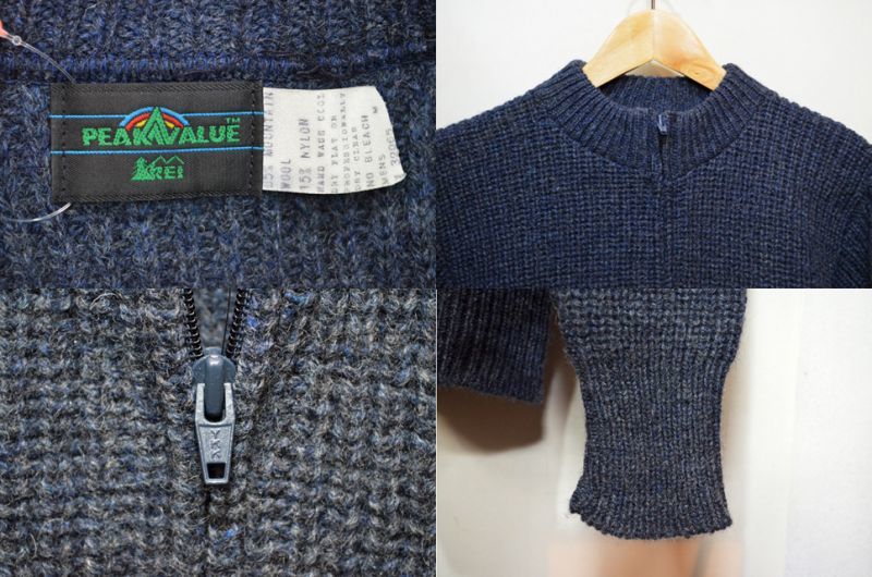 80's REI ドライバーズニット “DEADSTOCK” - used&vintage box Hi-smile