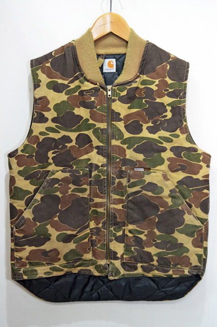 80's Carhartt ダックハンターカモ柄 ダックベスト - used&vintage box