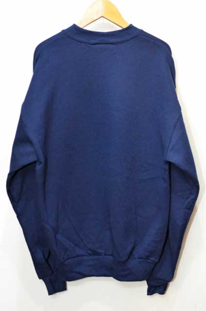90's JERZEES USA製 無地スウェット “DEADSTOCK / NAVY