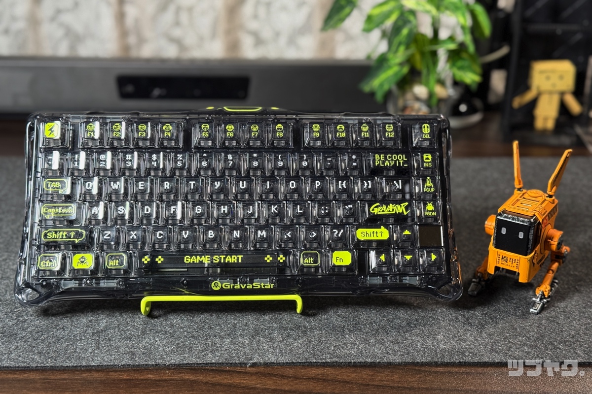 GravaStar Mercury K1 Liteをレビュー｜最高の打鍵感＆打鍵音に気持ち