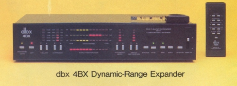 dbx 4BX Dynamic-range Expander Review price specs - Hi-Fi Classic