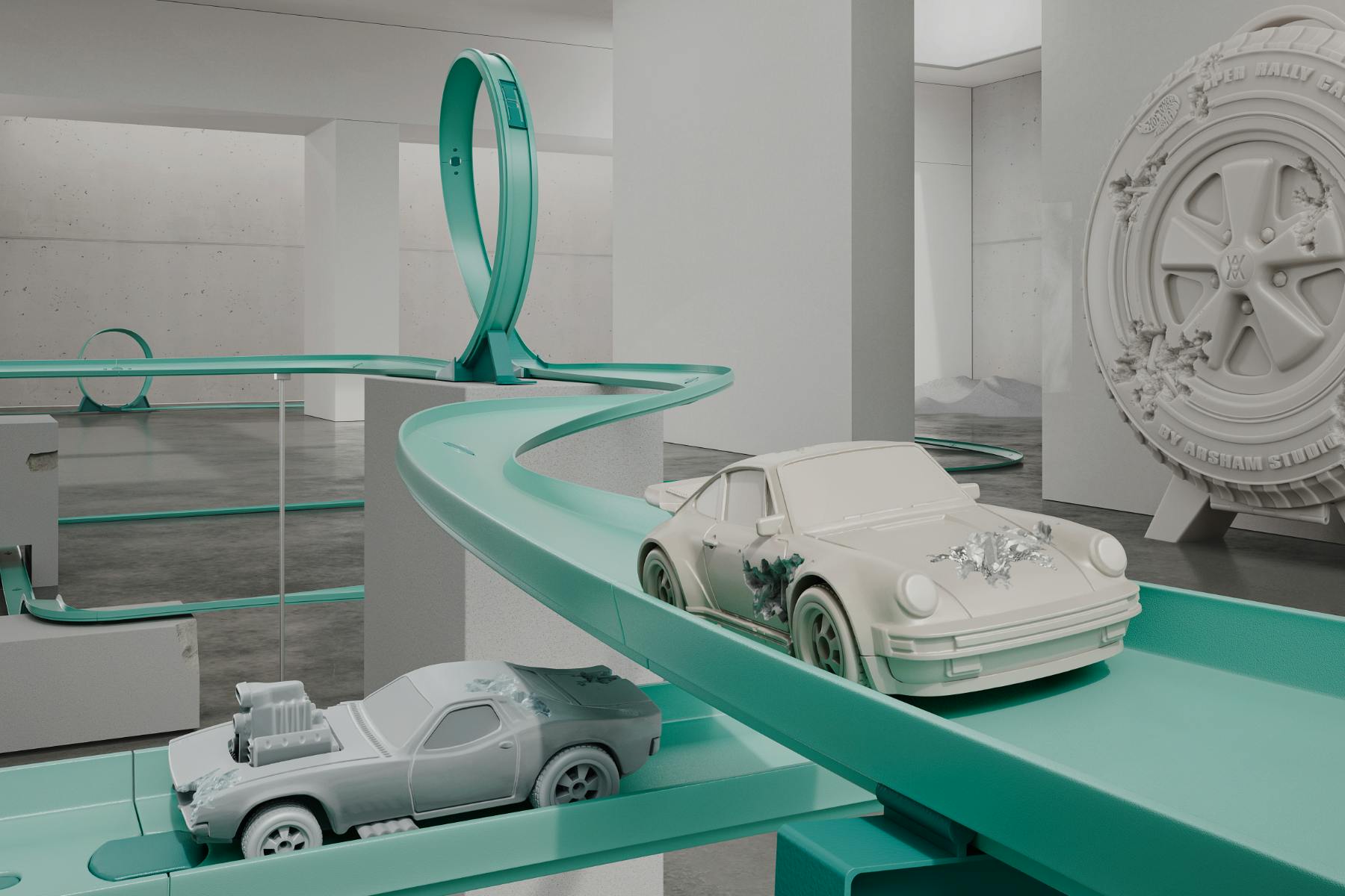 Hot Wheels x Daniel Arsham Presented By Mattel Creations Moves