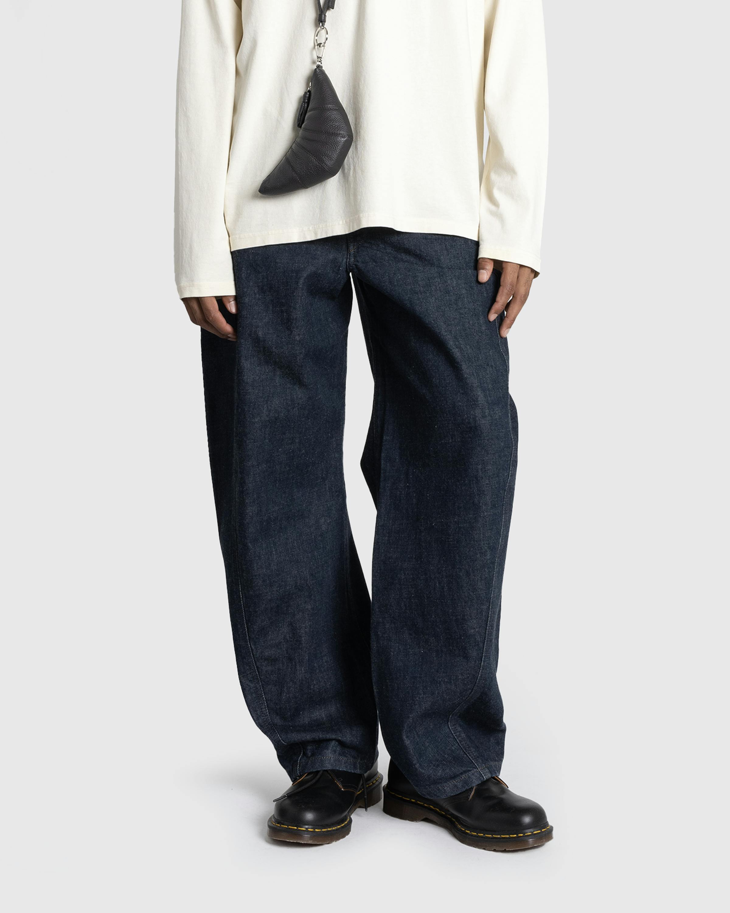 Lemaire – Twisted Belted Pants Denim Indigo