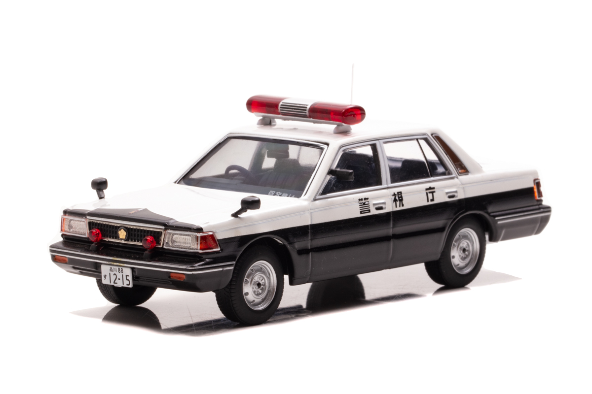 1/43 日産 セドリック (YPY30改) 1985 警視庁交通部交通機動隊車両 (四