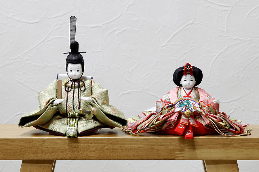 衣裳着雛人形 | コンパクトで優美な14号サイズのお雛様